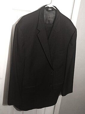 Joseph A. Bank Men Dark Gray 2 Piece Suit   50R